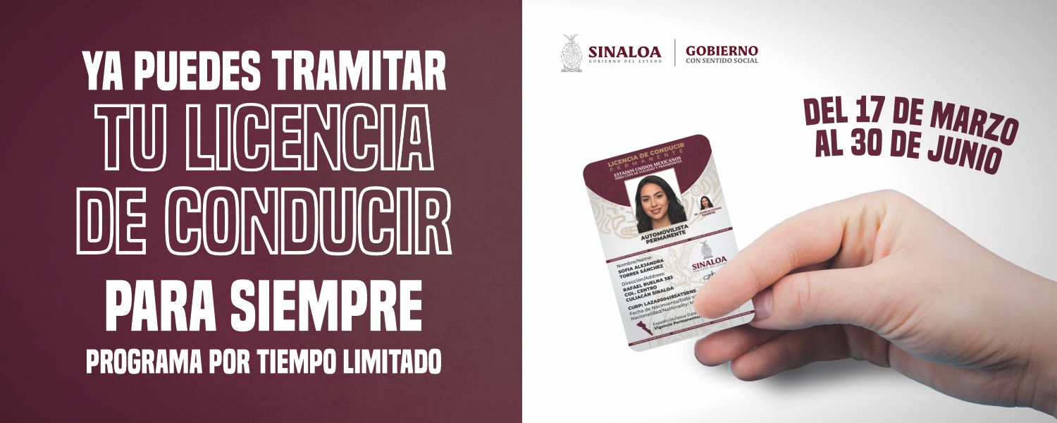 Licencia Permanente Culiacan