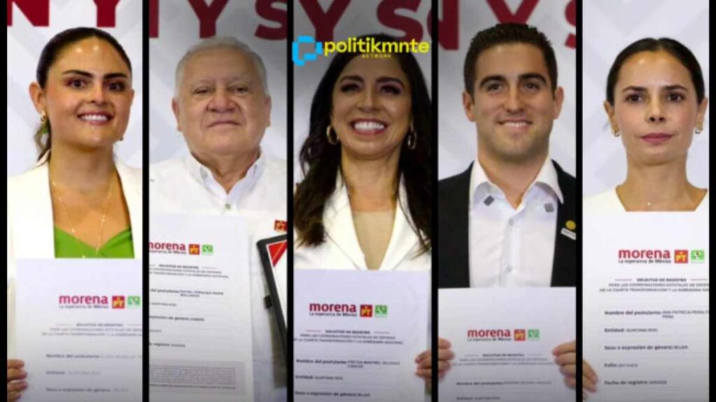 Cinco aspirantes buscan coordinar la 4T en Quintana Roo rumbo a la gubernatura de 2027