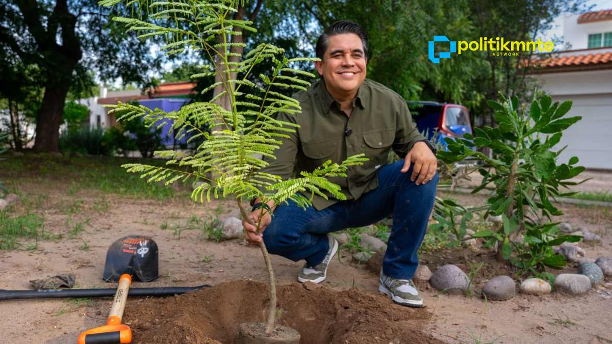 Desde Sinaloa sumamos esfuerzos por un México más verde Ricardo Madrid.